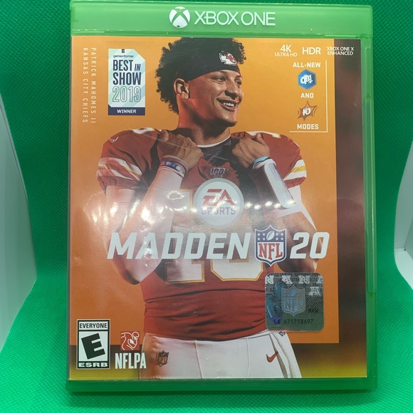 Madden NFL 20 Xbox one preowned - Picture 3 of 6